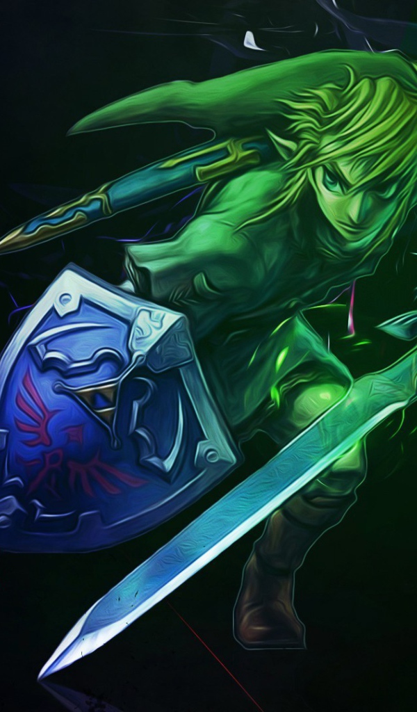 Воин герой из игры The Legend of Zelda