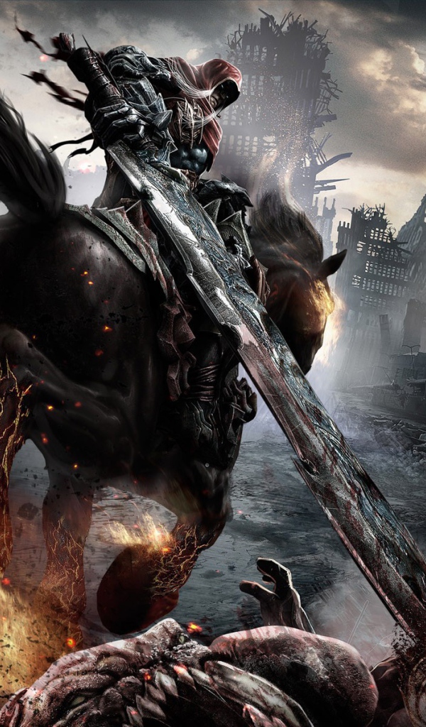 Воин темной стороны в видеоигре