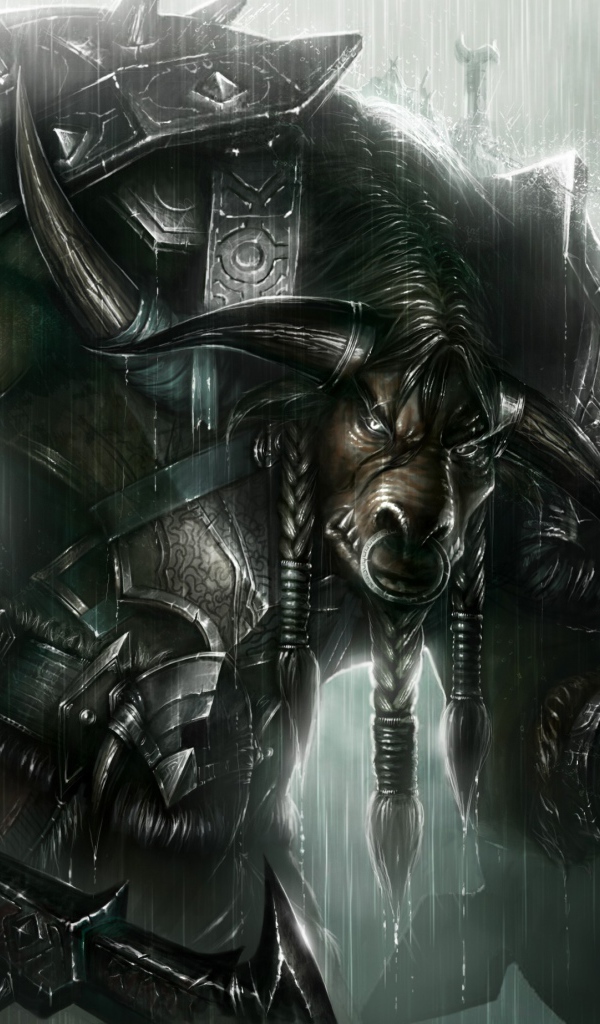 Воин из игры Варкрафт