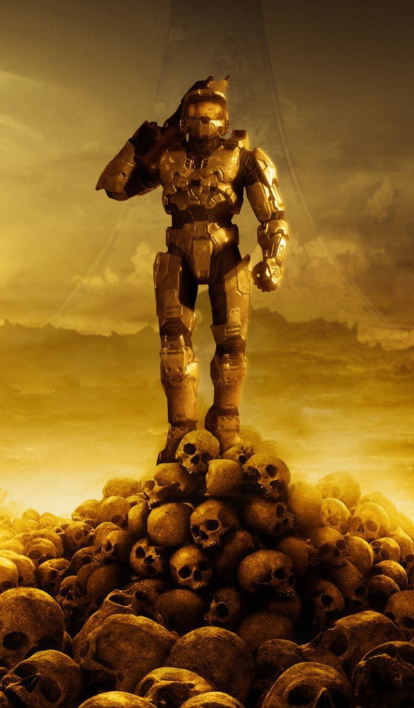 Воин на горе черепов, игра Halo 4