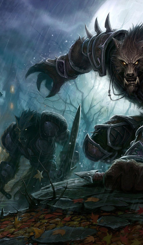 Оборотни из игры World of Warcraft