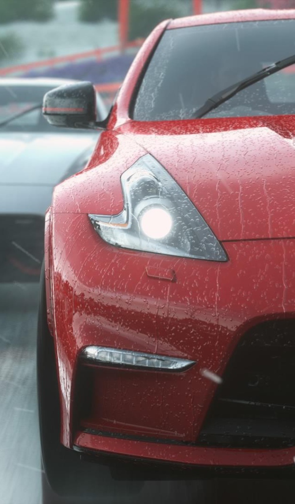 Мокрый Ниссан в игре Driveclub