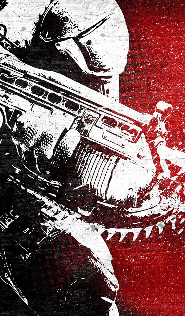 Белый робот, игра Gears of War