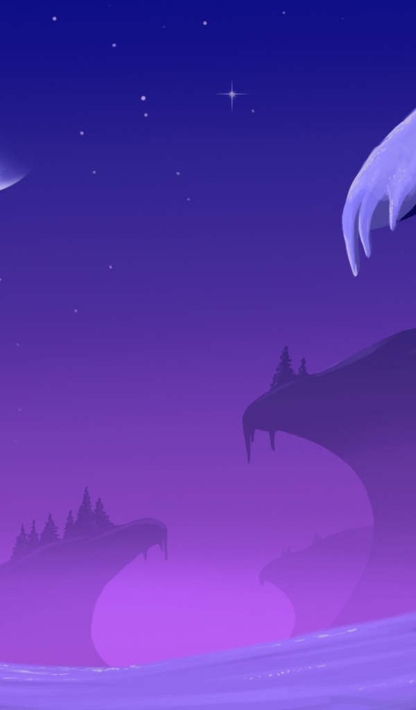 Зима на фоне уровня игры Bejeweled 3