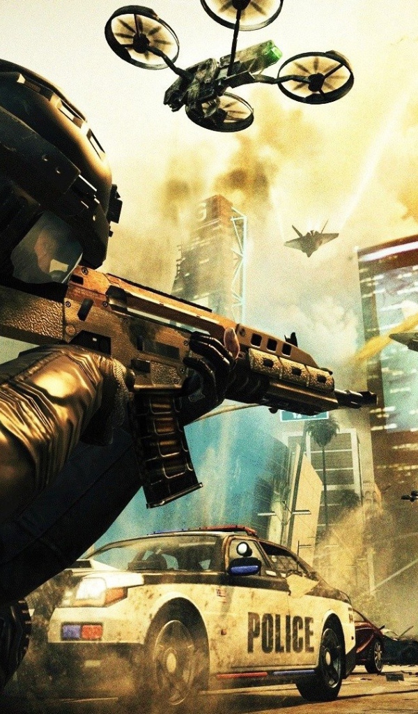 Мир игры Call of Duty Black Ops 2