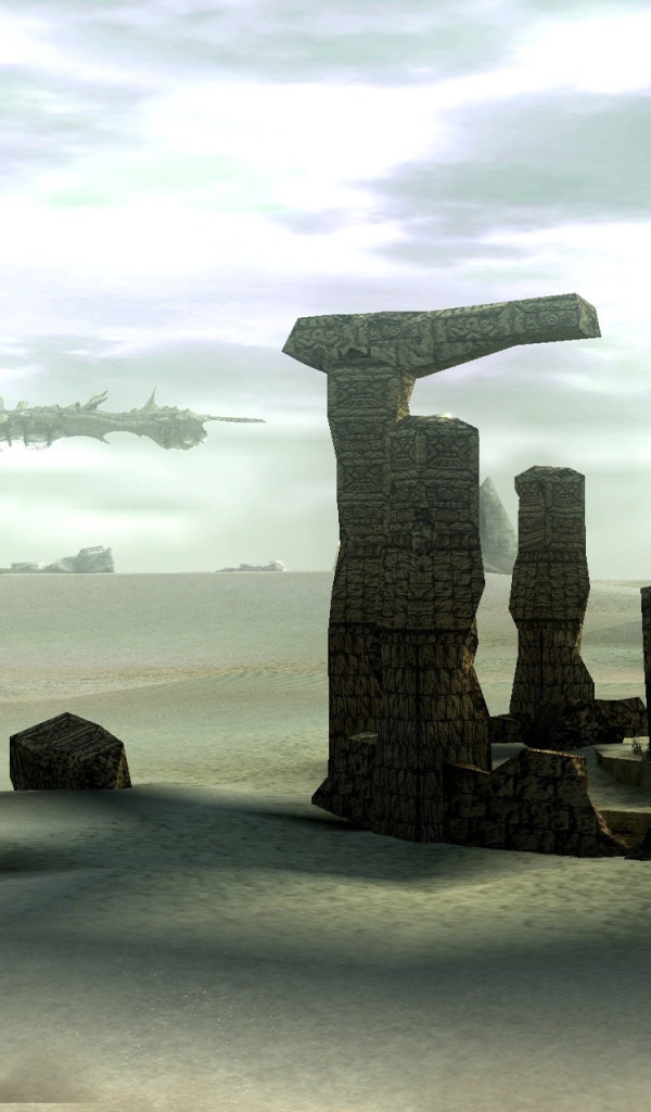 Мир игры Shadow of the Colossus