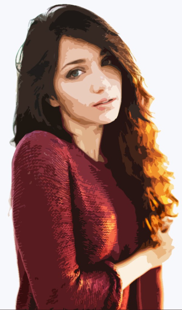 Актриса Эмили Радд, арт