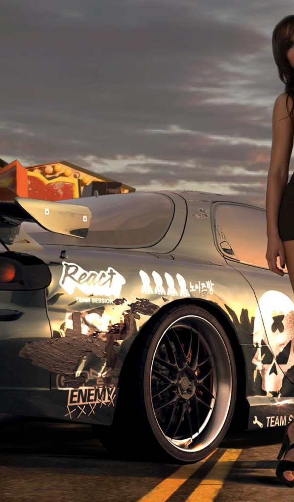 Модель стоит у автомобиля Mazda RX-7