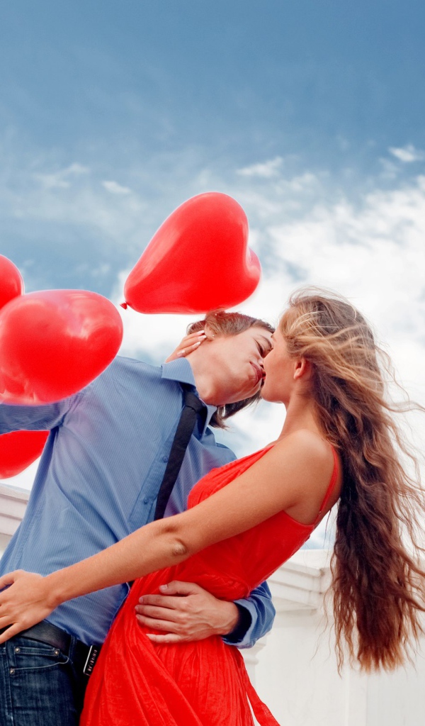 Парень и девушка романтики