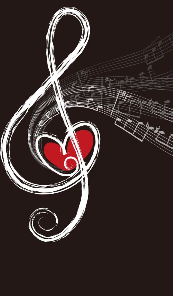 Музыка любви, ноты