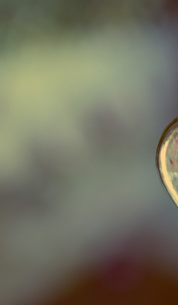 Кулон из железа в форме сердца