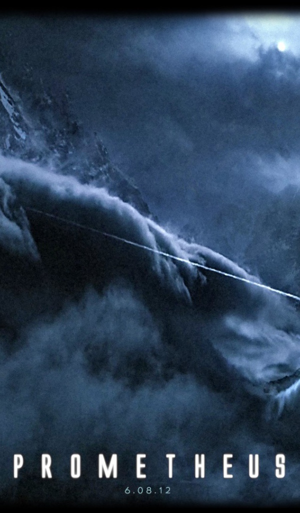 Чужая туманная планета в фильме Прометей