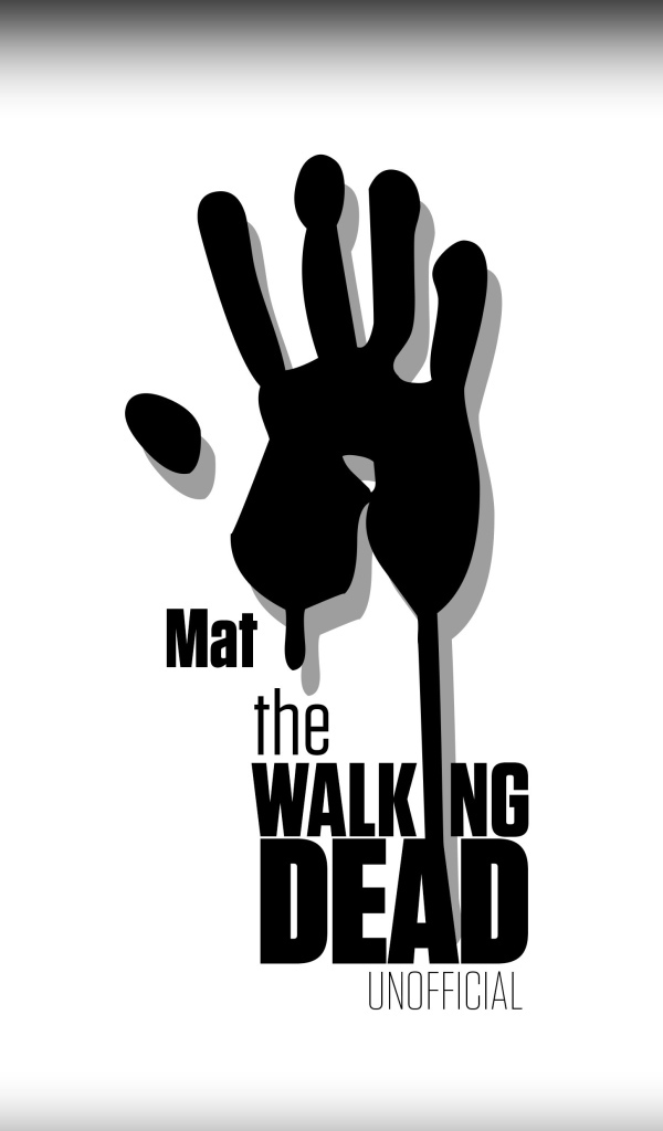 Черная ладонь, постер Ходячих мертвецов