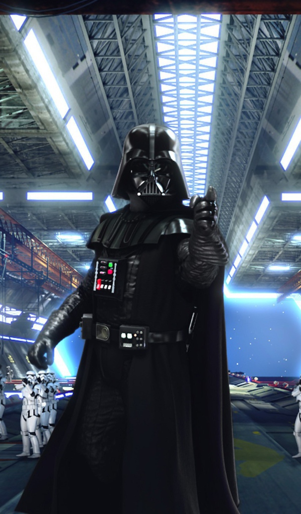 Дарт Вейдер ведет свою армию штурмовиков в бой