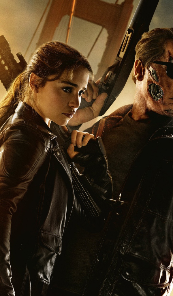 Эмилия Кларк в фильме Терминатор Генезис