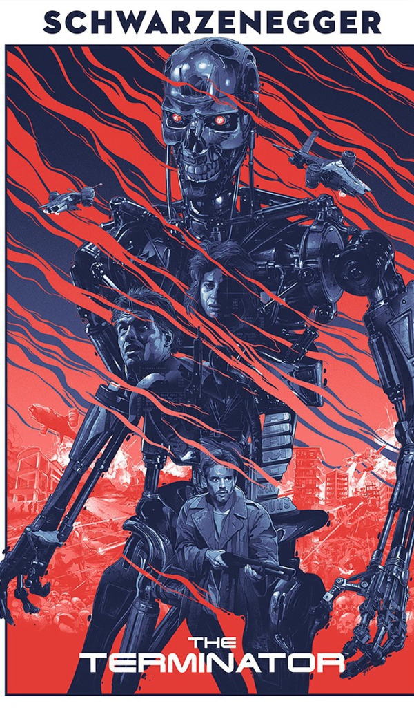Фан арт к фильму Терминатор