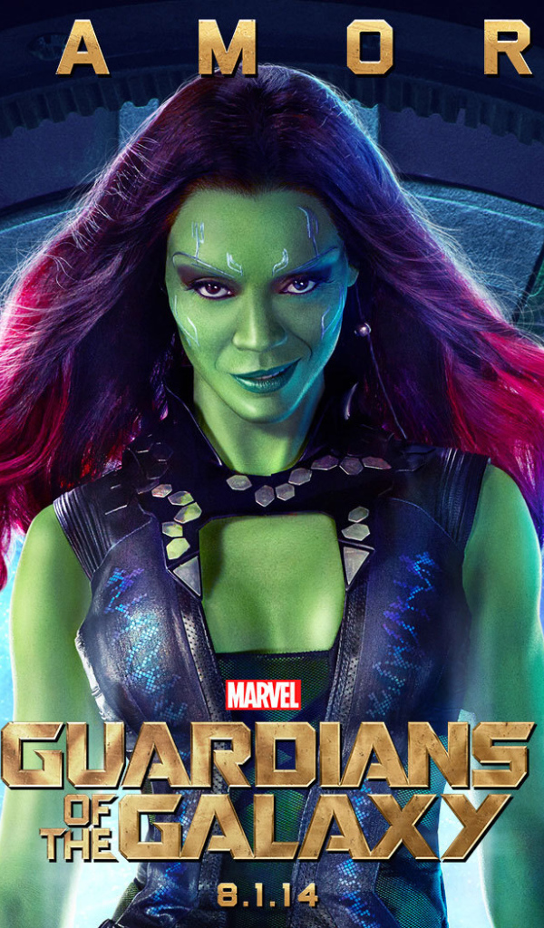 Гамора из фильма Стражи Галактики