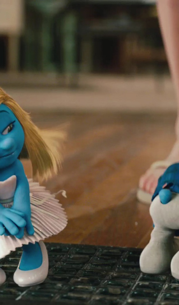 Гномики из комедийного фильма Смурфики