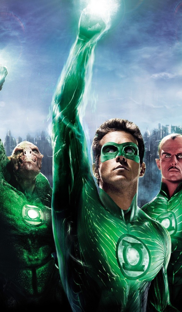 Герои фильма Зеленый фонарь