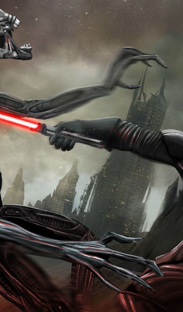 Ксеноморф против Дарта Вейдера