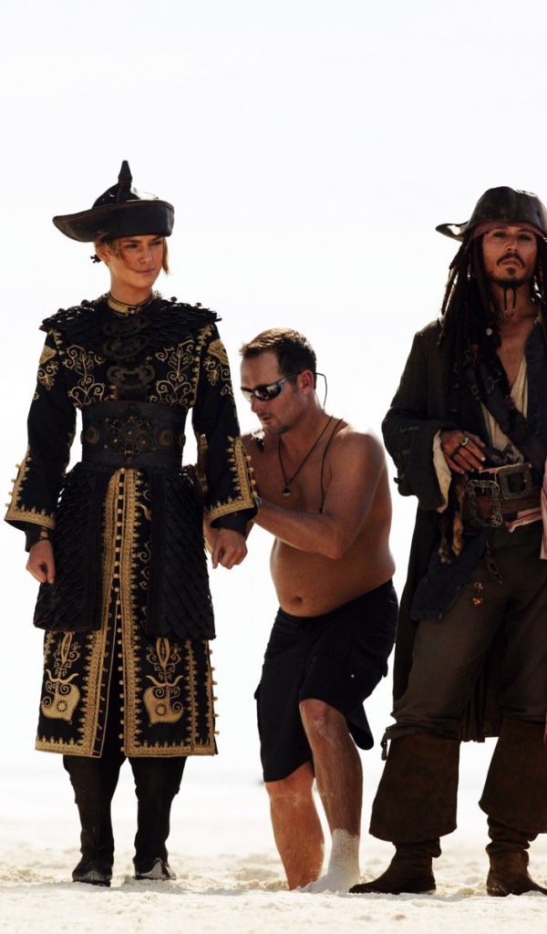 На съемочной площадке Пиратов Карибского моря