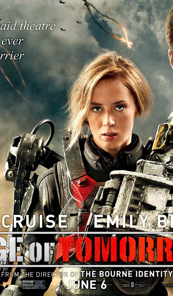 Постер боевика Грань будущего