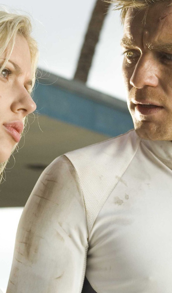 Скарлетт Йоханссон в фильме Остров