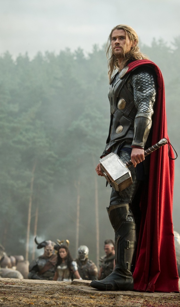 Съемочная площадка фильма Тор