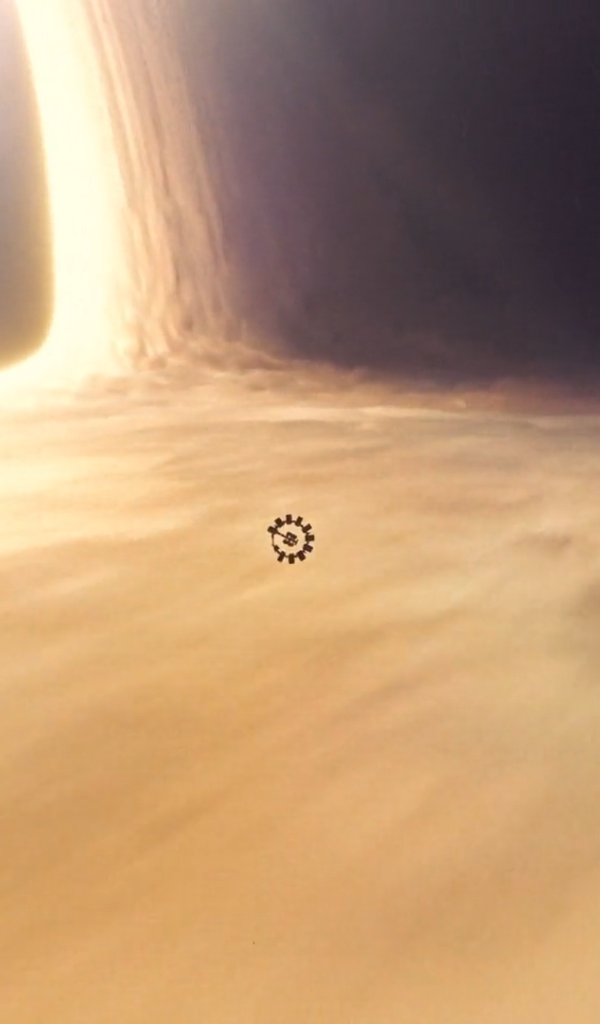 Космическая станция в фильме Интерстеллар