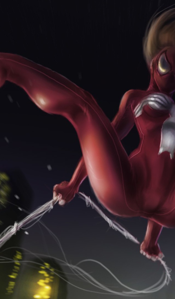 Человек паук девушка