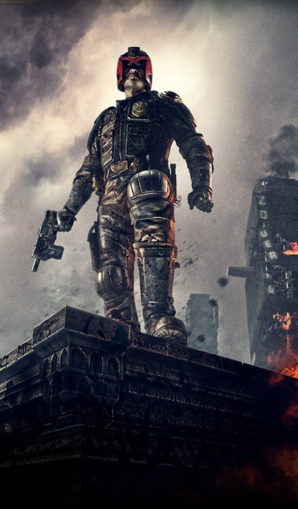 Сцена в фильме Судья Дред