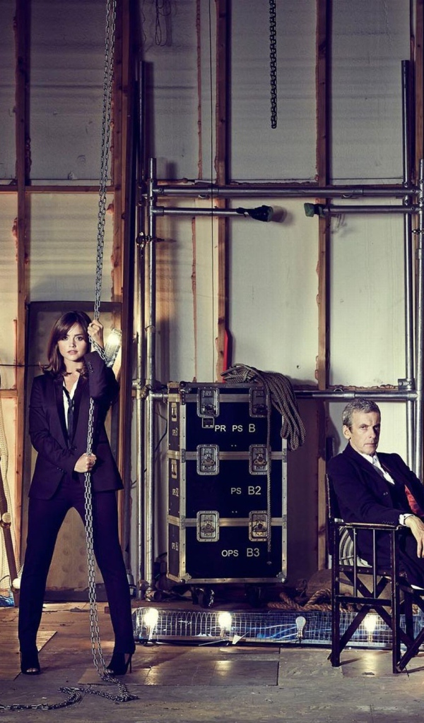 Два главных героя сериала Доктор Кто