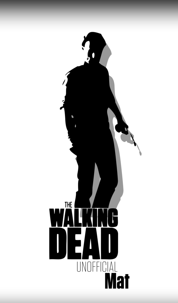 Неофициальный постер сериала Ходячие мертвецы