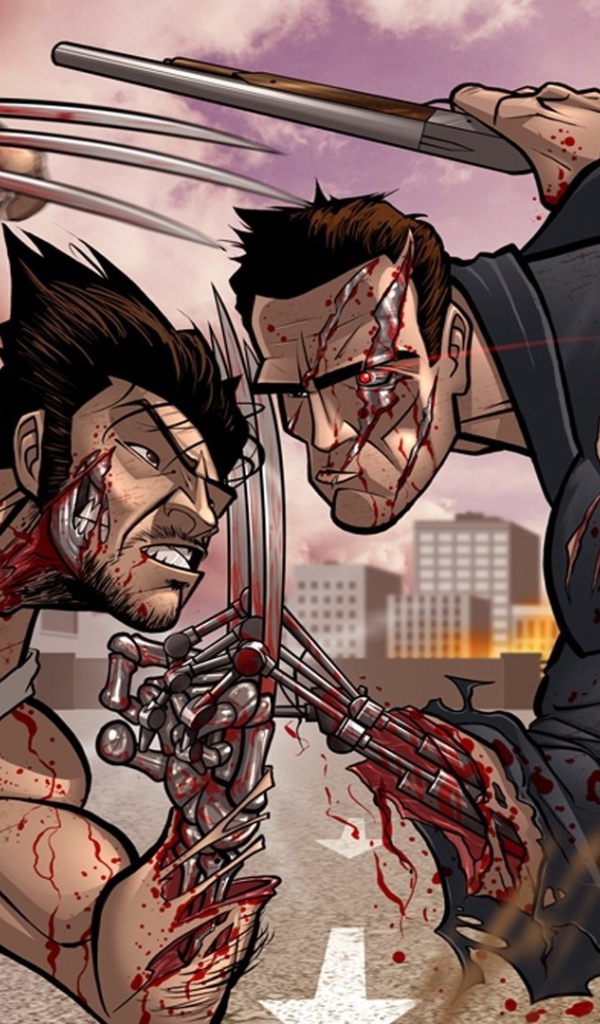 Росомаха против Терминатора