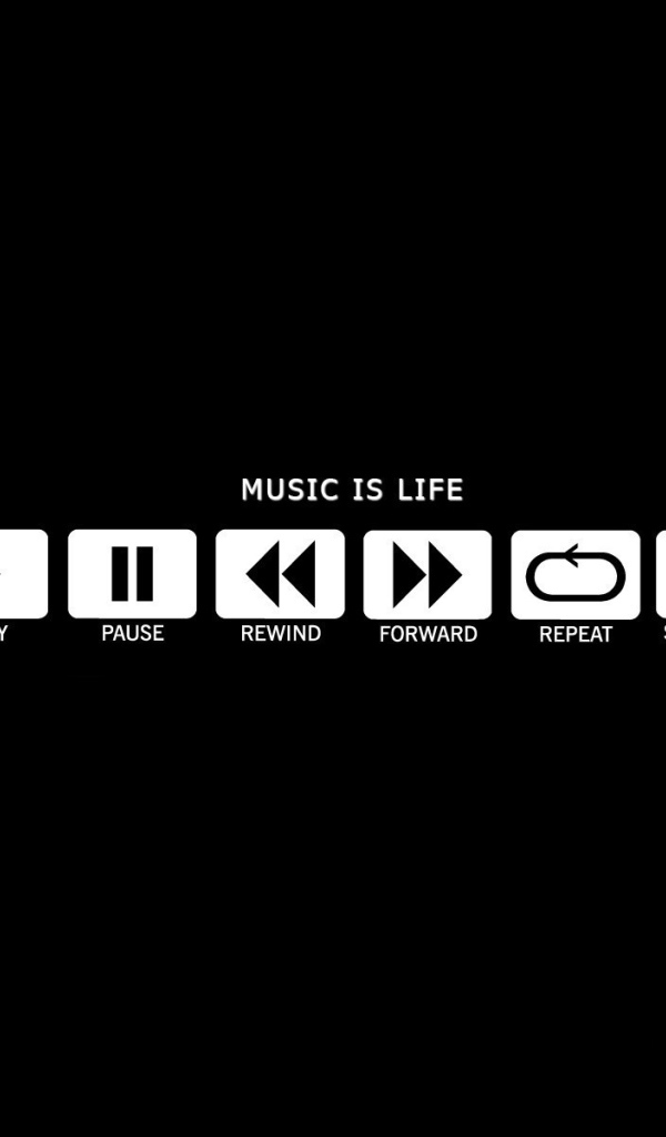 Панель управления музыкальным проигрывателем