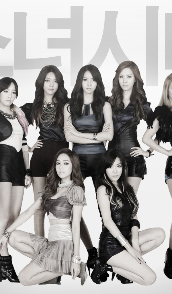 Постер корейской группы Girls’ Generation