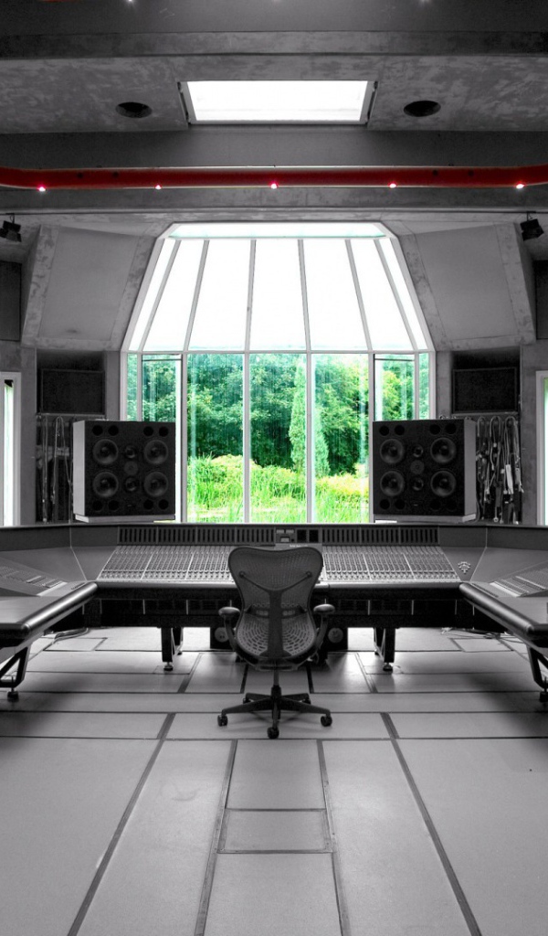 Студия звукозаписи в загородном доме