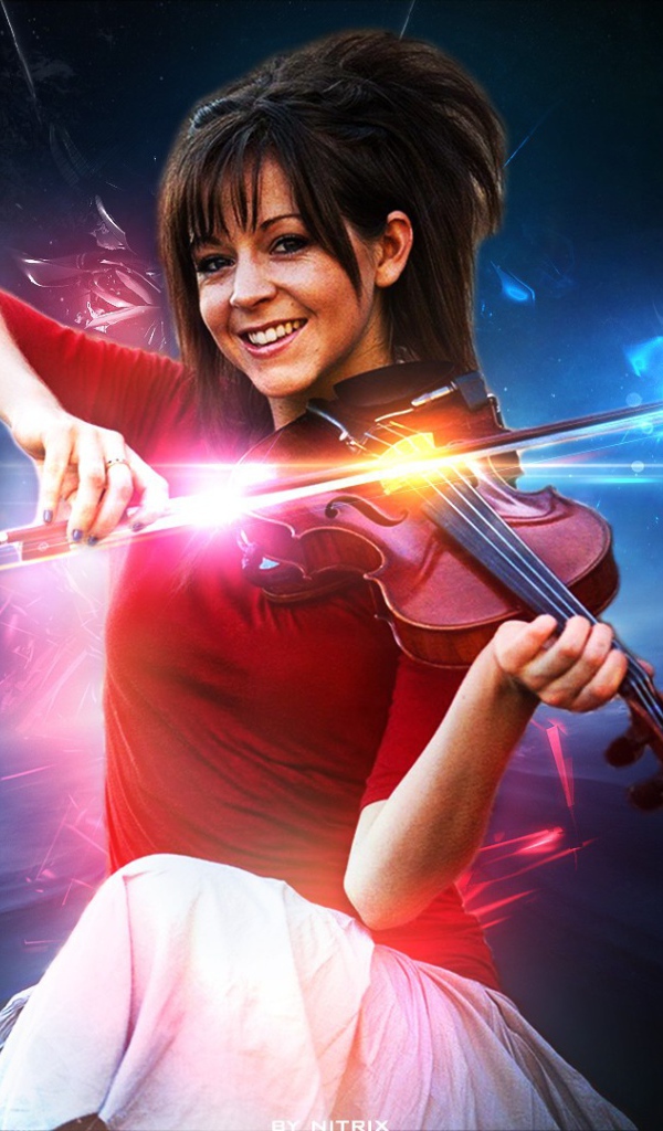 Улыбчивая скрипачка Линдси Стирлинг