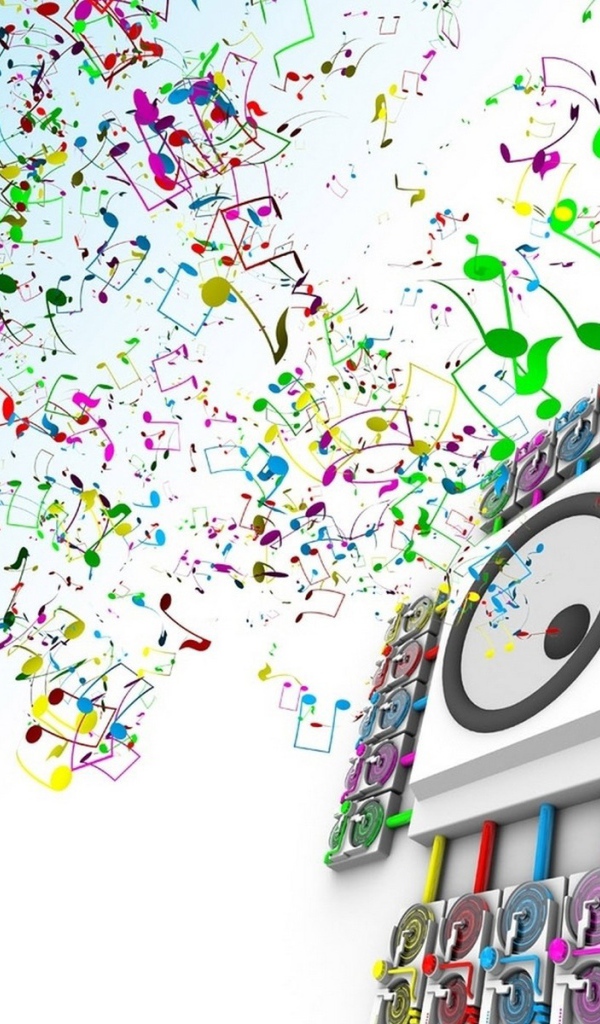 Звуки музыки из динамиков