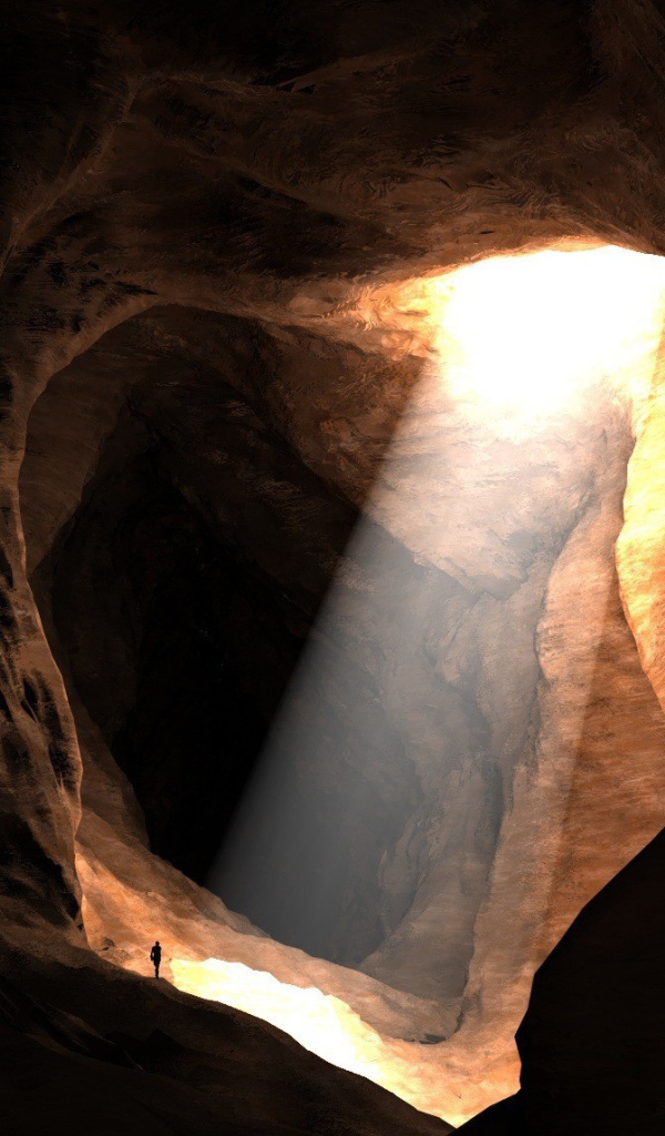 Луч света пещера