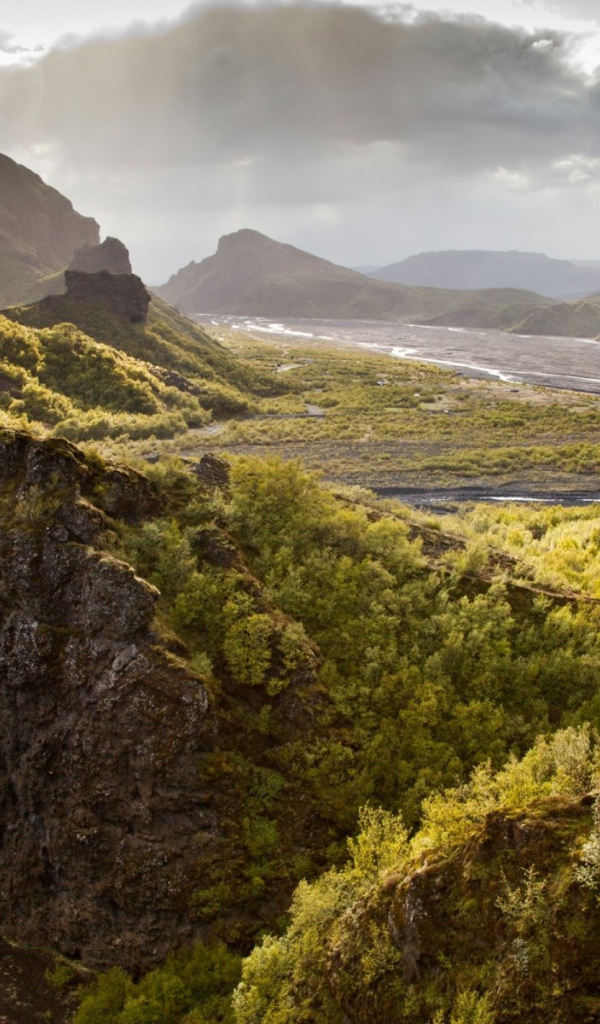 Узкие реки на плоскогорье