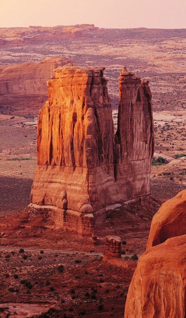 Скальные образования в штате Юта