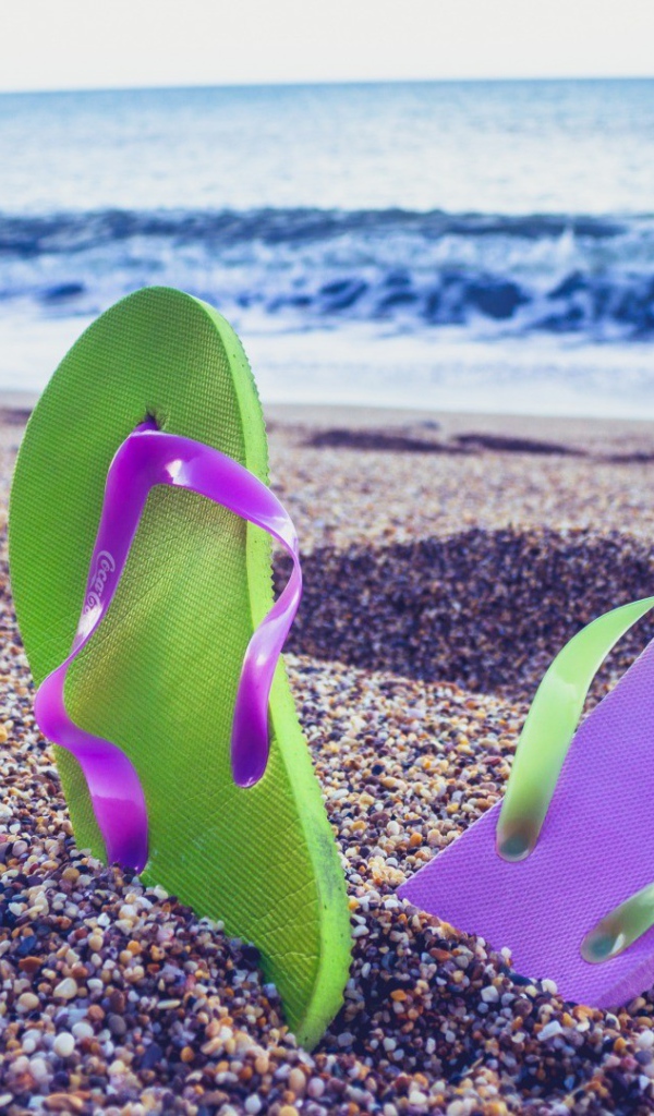 Тапки, для прогулок по пляжу