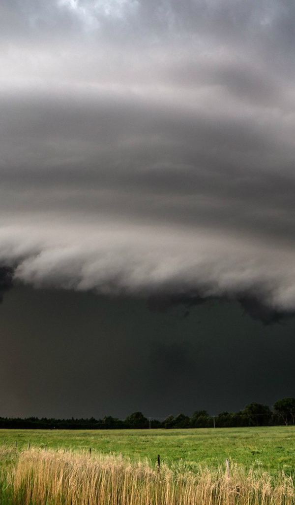 Мощная гроза в Небраске США