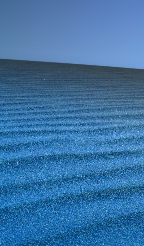 Голубой песок пустыни