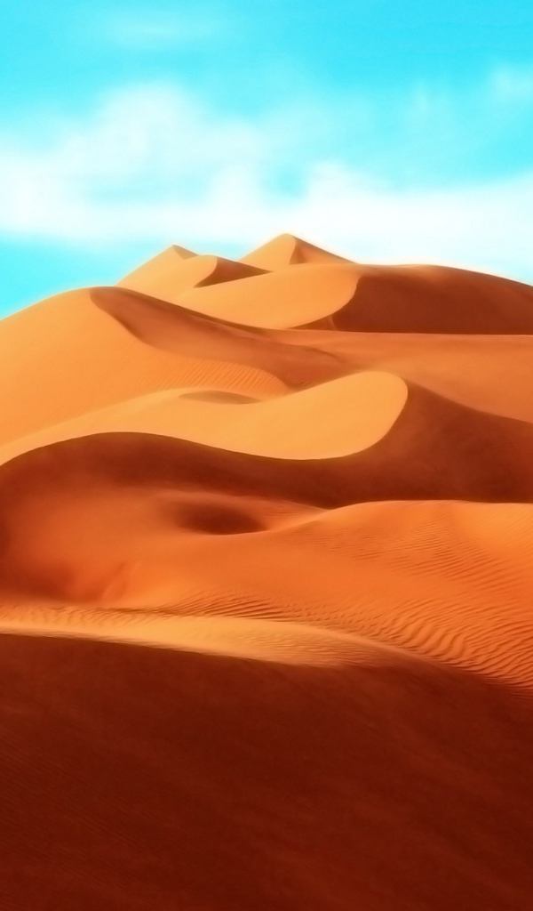 Змейка бархана из песка