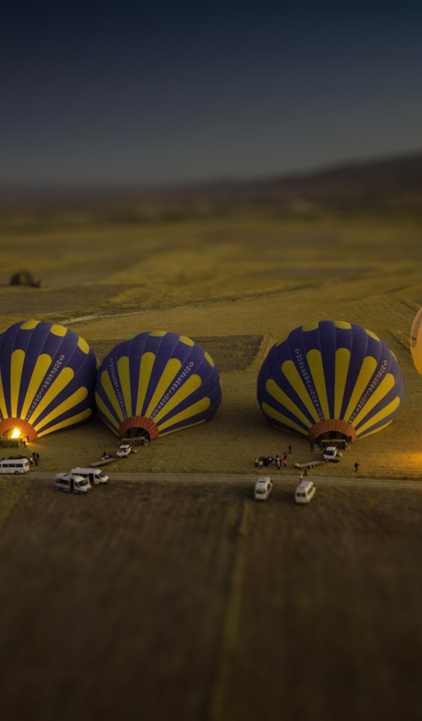 Стартовая площадка воздушных шаров