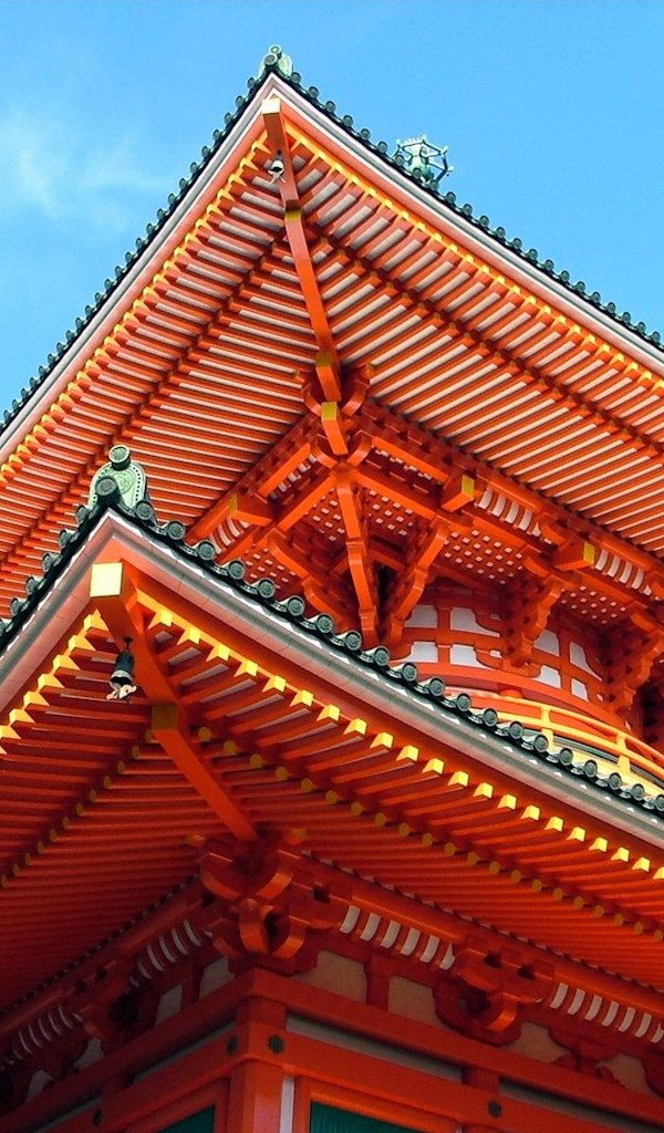 Крыша буддийского храма