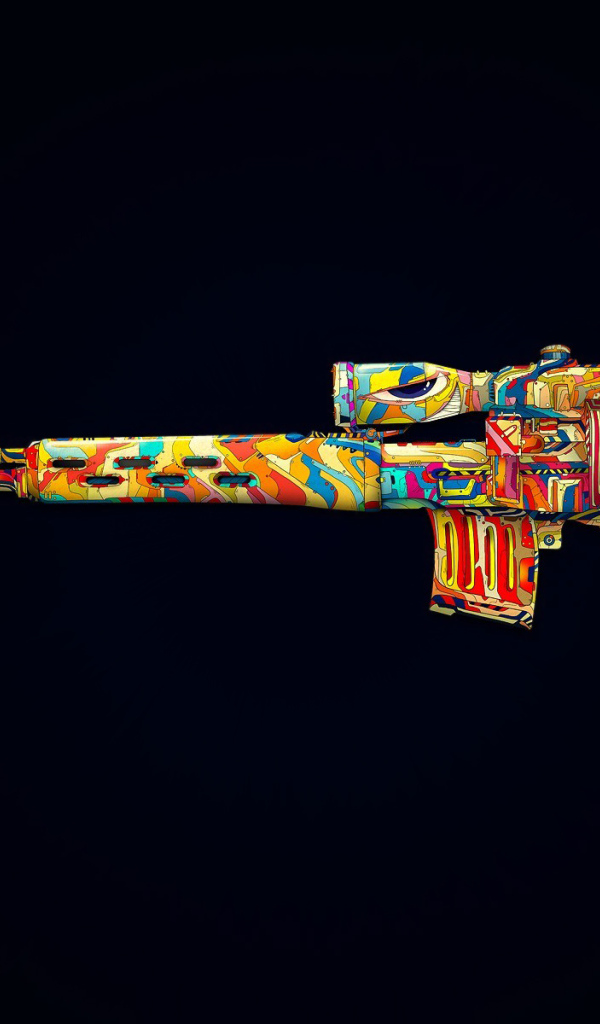 Стильная снайперская винтовка