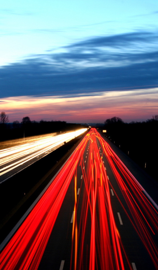 Следы ночной дороги